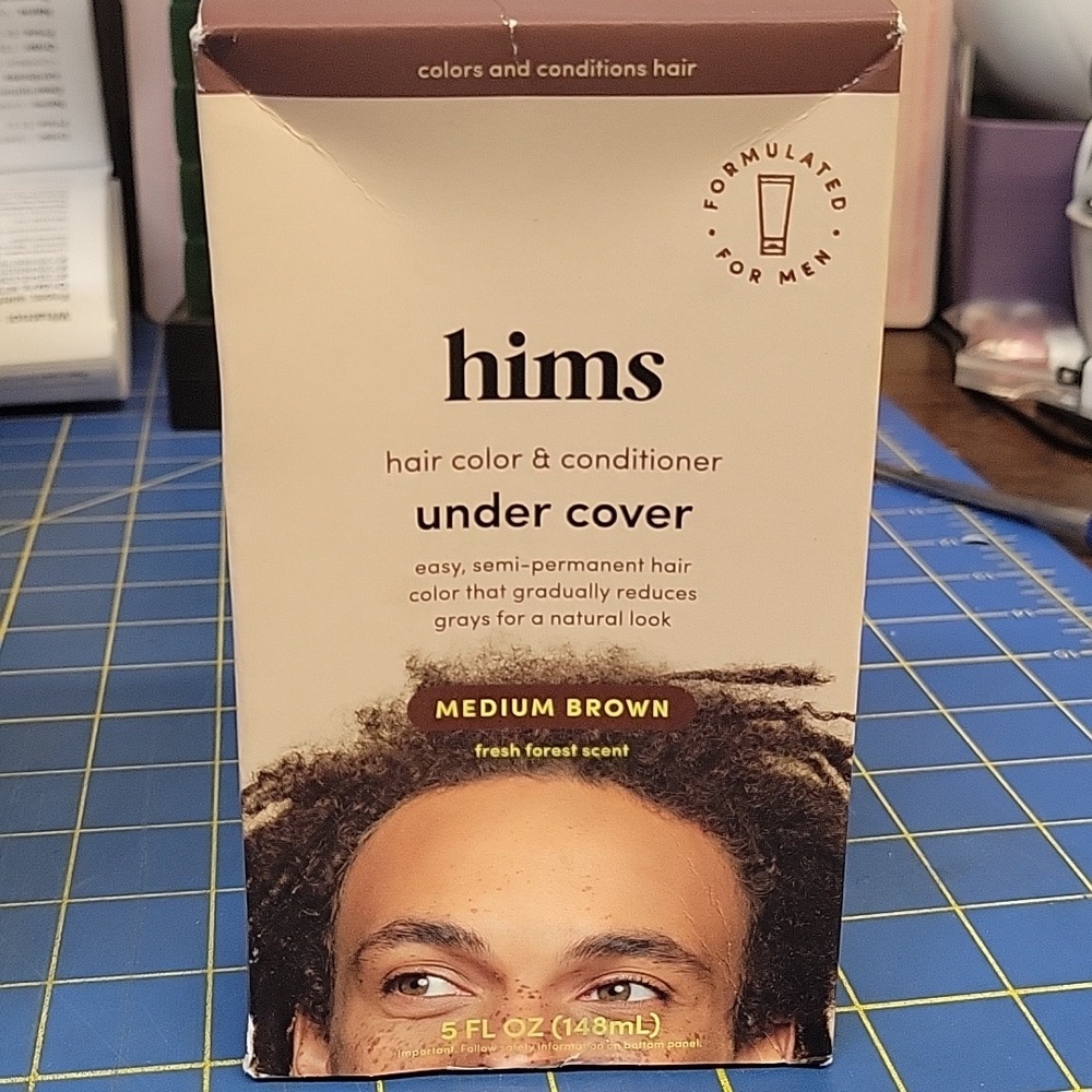 Hims Hair Color & Conditioner Under New Box - Medium BROWN